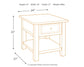 Tyler Creek Coffee Table with 2 End Tables Milwaukee Furniture of Chicago - Furniture Store in Chicago Serving Humbolt Park, Roscoe Village, Avondale, & Homan Square