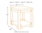 Fregine Coffee Table with 2 End Tables Milwaukee Furniture of Chicago - Furniture Store in Chicago Serving Humbolt Park, Roscoe Village, Avondale, & Homan Square
