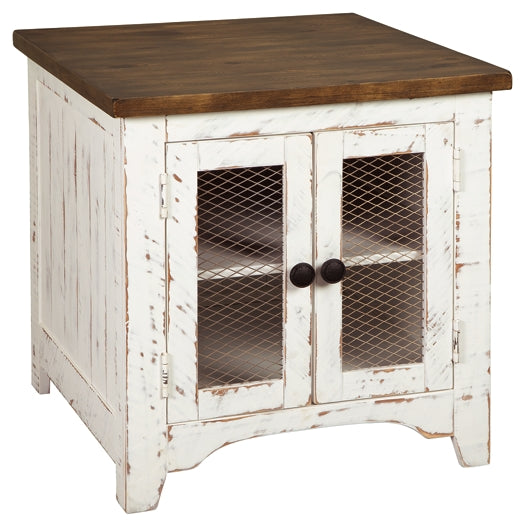 Wystfield Coffee Table with 2 End Tables Milwaukee Furniture of Chicago - Furniture Store in Chicago Serving Humbolt Park, Roscoe Village, Avondale, & Homan Square