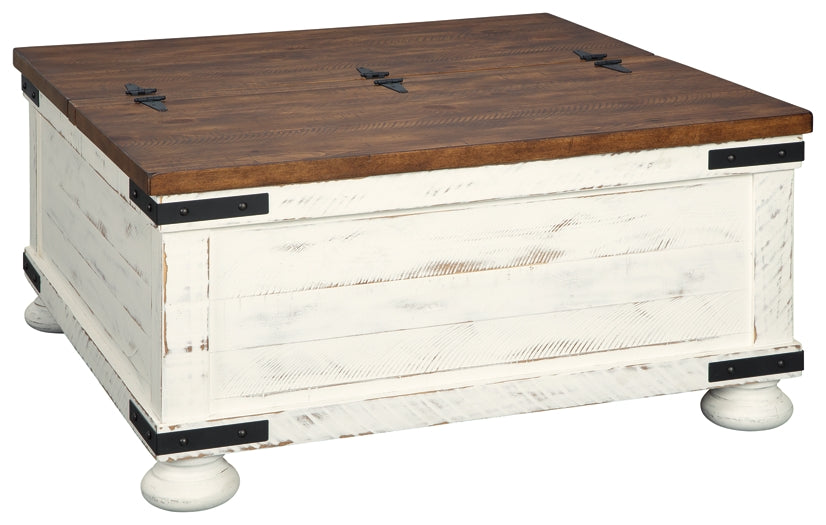 Wystfield Coffee Table with 2 End Tables Milwaukee Furniture of Chicago - Furniture Store in Chicago Serving Humbolt Park, Roscoe Village, Avondale, & Homan Square