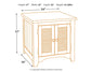 Wystfield Coffee Table with 2 End Tables Milwaukee Furniture of Chicago - Furniture Store in Chicago Serving Humbolt Park, Roscoe Village, Avondale, & Homan Square
