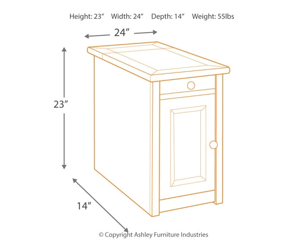 Tyler Creek 2 End Tables Milwaukee Furniture of Chicago - Furniture Store in Chicago Serving Humbolt Park, Roscoe Village, Avondale, & Homan Square