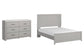 Cottonburg Queen Panel Bed with Dresser Milwaukee Furniture of Chicago - Furniture Store in Chicago Serving Humbolt Park, Roscoe Village, Avondale, & Homan Square