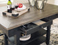 Tyler Creek Counter Height Dining Table and 4 Barstools and Bench Milwaukee Furniture of Chicago - Furniture Store in Chicago Serving Humbolt Park, Roscoe Village, Avondale, & Homan Square