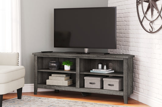 Arlenbry Medium Corner TV Stand Milwaukee Furniture of Chicago - Furniture Store in Chicago Serving Humbolt Park, Roscoe Village, Avondale, & Homan Square