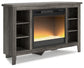 Arlenbry Corner TV Stand with Electric Fireplace Milwaukee Furniture of Chicago - Furniture Store in Chicago Serving Humbolt Park, Roscoe Village, Avondale, & Homan Square