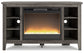 Arlenbry Corner TV Stand with Electric Fireplace Milwaukee Furniture of Chicago - Furniture Store in Chicago Serving Humbolt Park, Roscoe Village, Avondale, & Homan Square