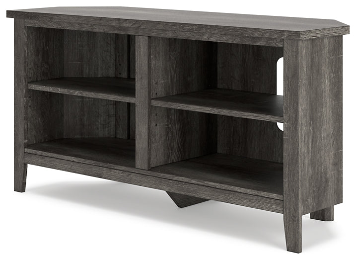 Arlenbry Small Corner TV Stand Milwaukee Furniture of Chicago - Furniture Store in Chicago Serving Humbolt Park, Roscoe Village, Avondale, & Homan Square