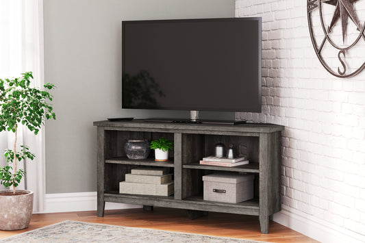 Arlenbry Small Corner TV Stand Milwaukee Furniture of Chicago - Furniture Store in Chicago Serving Humbolt Park, Roscoe Village, Avondale, & Homan Square