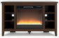 Camiburg Corner TV Stand with Electric Fireplace Milwaukee Furniture of Chicago - Furniture Store in Chicago Serving Humbolt Park, Roscoe Village, Avondale, & Homan Square