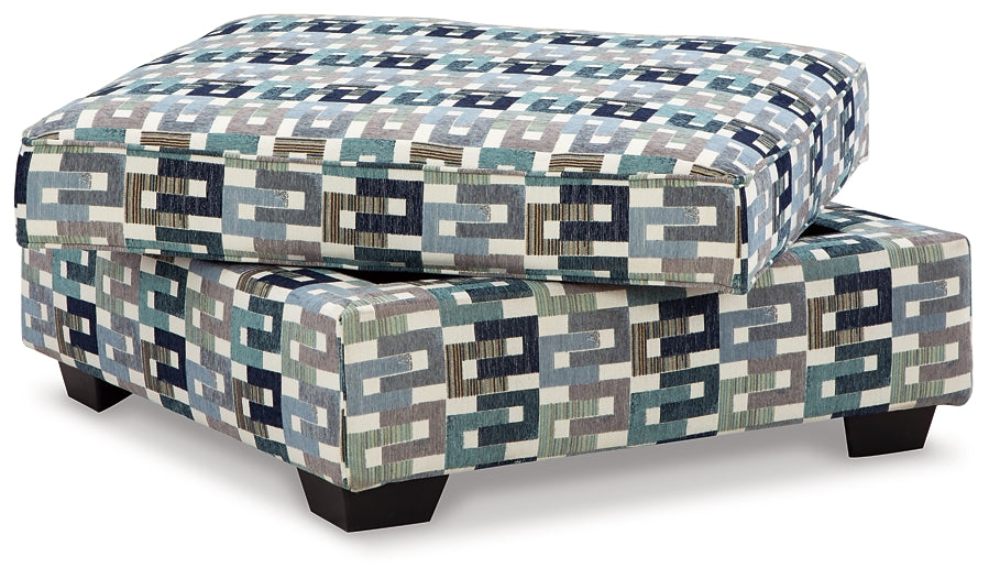 Valerano Ottoman With Storage Milwaukee Furniture of Chicago - Furniture Store in Chicago Serving Humbolt Park, Roscoe Village, Avondale, & Homan Square