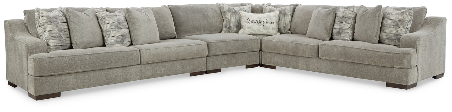 Bayless 4-Piece Sectional with Ottoman Milwaukee Furniture of Chicago - Furniture Store in Chicago Serving Humbolt Park, Roscoe Village, Avondale, & Homan Square