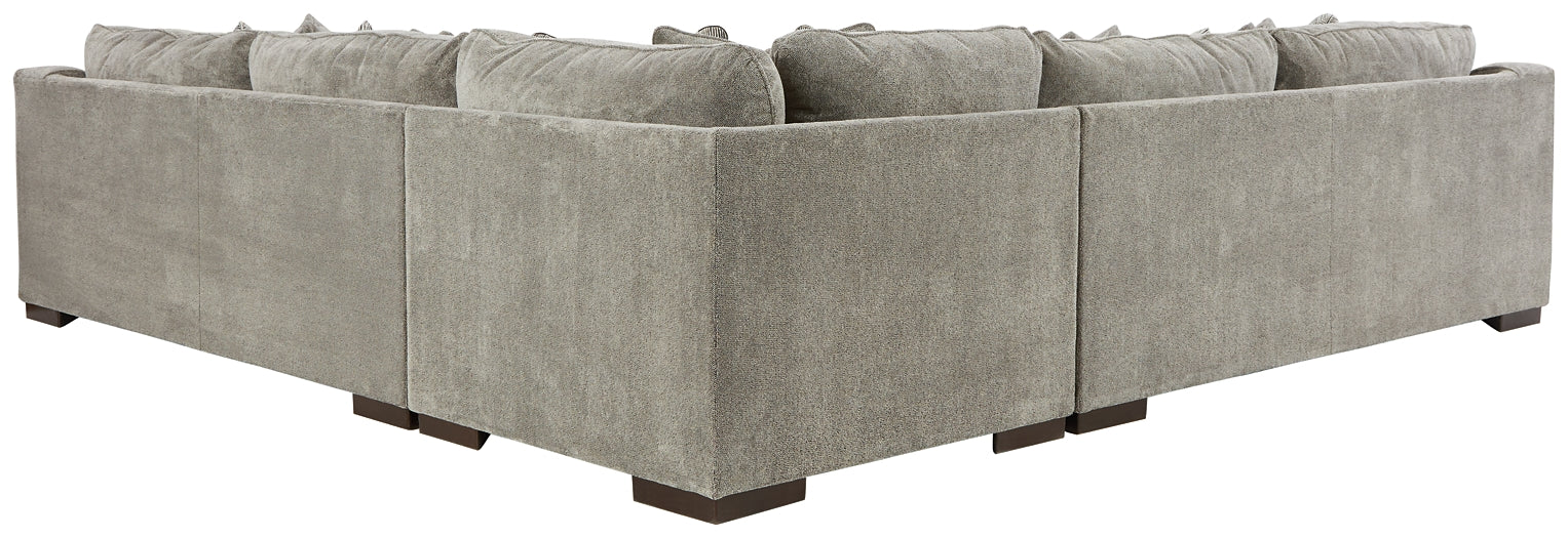 Bayless 3-Piece Sectional with Ottoman Milwaukee Furniture of Chicago - Furniture Store in Chicago Serving Humbolt Park, Roscoe Village, Avondale, & Homan Square