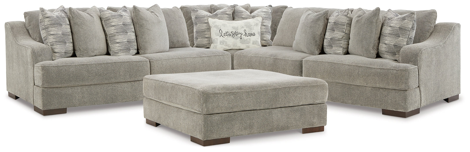 Bayless 3-Piece Sectional with Ottoman Milwaukee Furniture of Chicago - Furniture Store in Chicago Serving Humbolt Park, Roscoe Village, Avondale, & Homan Square