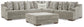 Bayless 3-Piece Sectional with Ottoman Milwaukee Furniture of Chicago - Furniture Store in Chicago Serving Humbolt Park, Roscoe Village, Avondale, & Homan Square