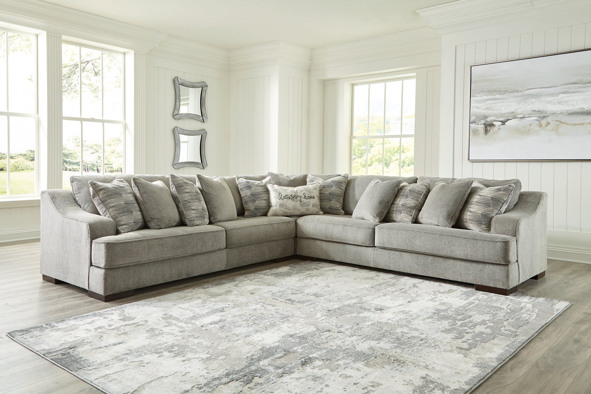 Bayless 3-Piece Sectional with Ottoman Milwaukee Furniture of Chicago - Furniture Store in Chicago Serving Humbolt Park, Roscoe Village, Avondale, & Homan Square