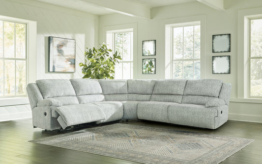 McClelland 5-Piece Reclining Sectional Milwaukee Furniture of Chicago - Furniture Store in Chicago Serving Humbolt Park, Roscoe Village, Avondale, & Homan Square