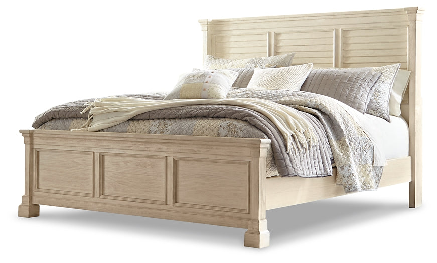 Bolanburg California King Panel Bed with Dresser Milwaukee Furniture of Chicago - Furniture Store in Chicago Serving Humbolt Park, Roscoe Village, Avondale, & Homan Square