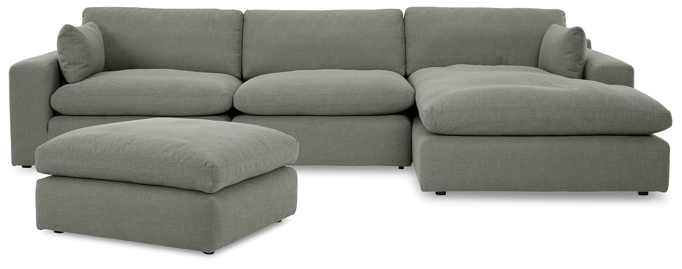 Elyza 3-Piece Sectional with Ottoman Milwaukee Furniture of Chicago - Furniture Store in Chicago Serving Humbolt Park, Roscoe Village, Avondale, & Homan Square