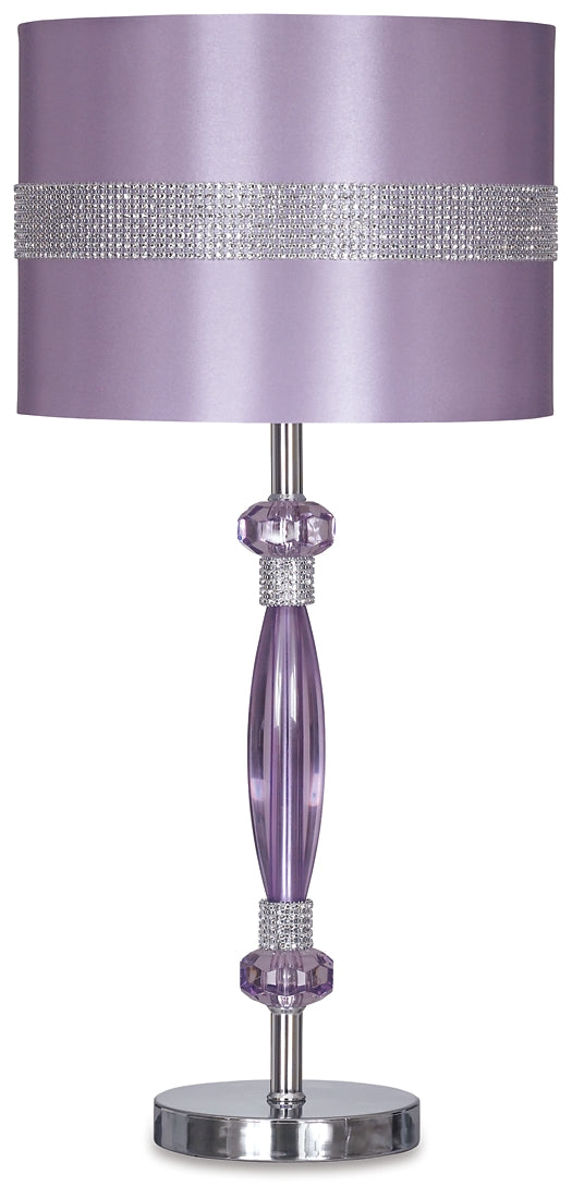 Nyssa Metal Table Lamp (1/CN) Milwaukee Furniture of Chicago - Furniture Store in Chicago Serving Humbolt Park, Roscoe Village, Avondale, & Homan Square