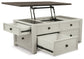 Bolanburg Lift Top Cocktail Table Milwaukee Furniture of Chicago - Furniture Store in Chicago Serving Humbolt Park, Roscoe Village, Avondale, & Homan Square