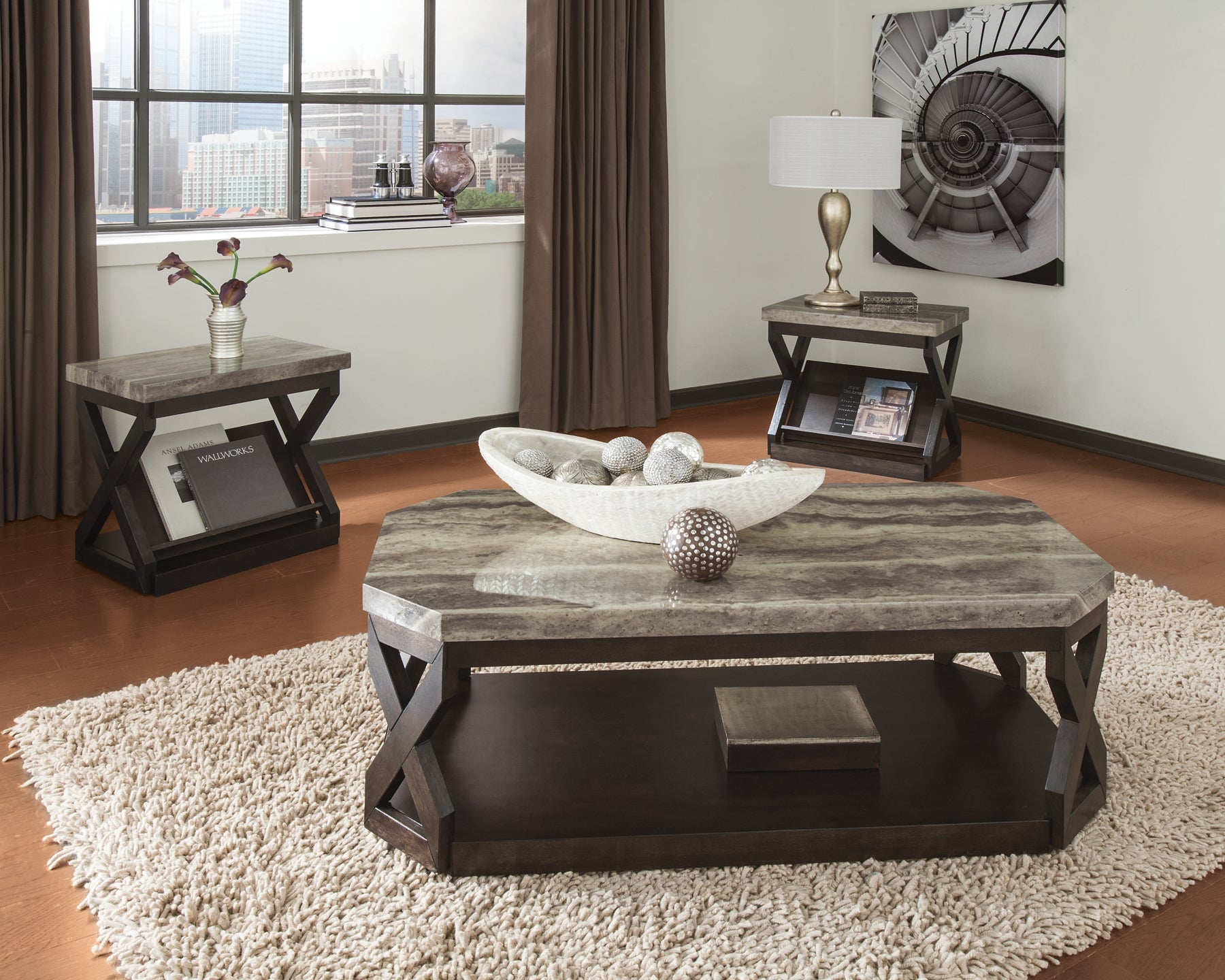 Radilyn Occasional Table Set (3/CN) Milwaukee Furniture of Chicago - Furniture Store in Chicago Serving Humbolt Park, Roscoe Village, Avondale, & Homan Square