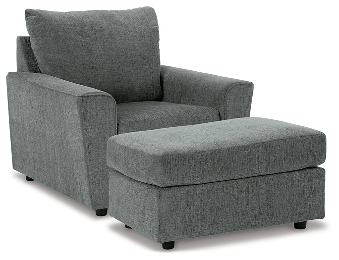 Stairatt Chair and Ottoman Milwaukee Furniture of Chicago - Furniture Store in Chicago Serving Humbolt Park, Roscoe Village, Avondale, & Homan Square