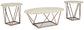 Tarica Occasional Table Set (3/CN) Milwaukee Furniture of Chicago - Furniture Store in Chicago Serving Humbolt Park, Roscoe Village, Avondale, & Homan Square
