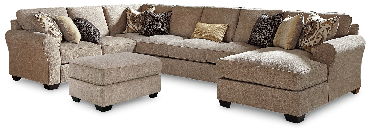 Pantomine 4-Piece Sectional with Ottoman Milwaukee Furniture of Chicago - Furniture Store in Chicago Serving Humbolt Park, Roscoe Village, Avondale, & Homan Square