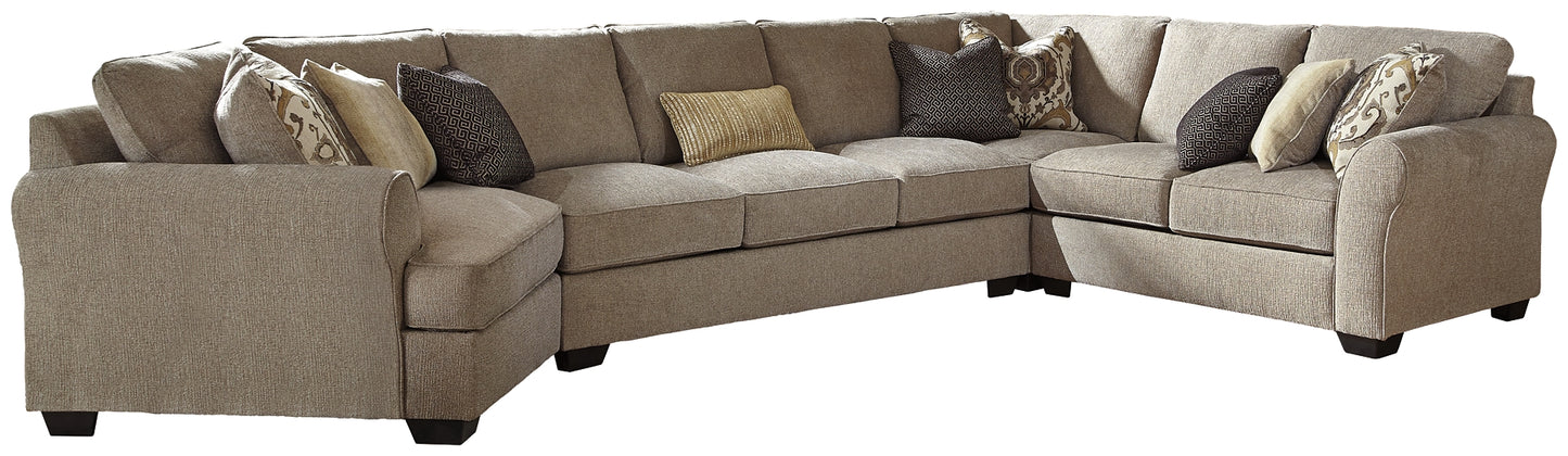 Pantomine 4-Piece Sectional with Ottoman Milwaukee Furniture of Chicago - Furniture Store in Chicago Serving Humbolt Park, Roscoe Village, Avondale, & Homan Square