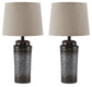 Norbert Metal Table Lamp (2/CN) Milwaukee Furniture of Chicago - Furniture Store in Chicago Serving Humbolt Park, Roscoe Village, Avondale, & Homan Square