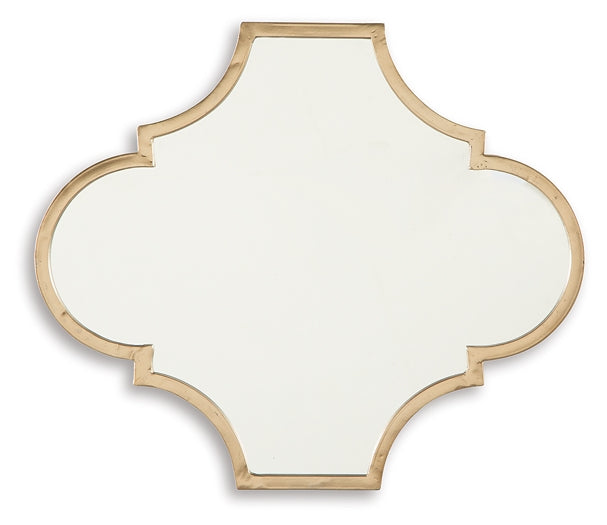 Callie Accent Mirror Milwaukee Furniture of Chicago - Furniture Store in Chicago Serving Humbolt Park, Roscoe Village, Avondale, & Homan Square