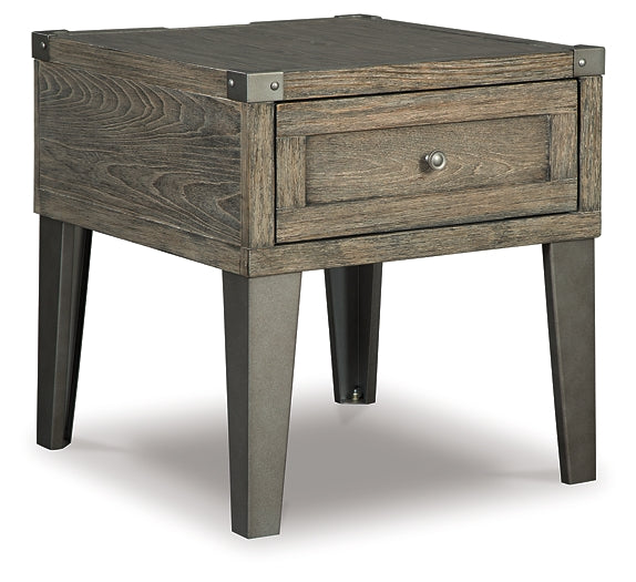 Chazney Rectangular End Table Milwaukee Furniture of Chicago - Furniture Store in Chicago Serving Humbolt Park, Roscoe Village, Avondale, & Homan Square