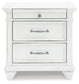 Kanwyn Three Drawer Night Stand Milwaukee Furniture of Chicago - Furniture Store in Chicago Serving Humbolt Park, Roscoe Village, Avondale, & Homan Square