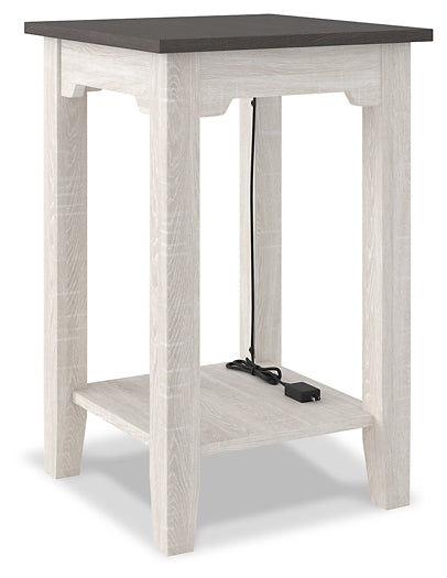 Dorrinson Chair Side End Table Milwaukee Furniture of Chicago - Furniture Store in Chicago Serving Humbolt Park, Roscoe Village, Avondale, & Homan Square