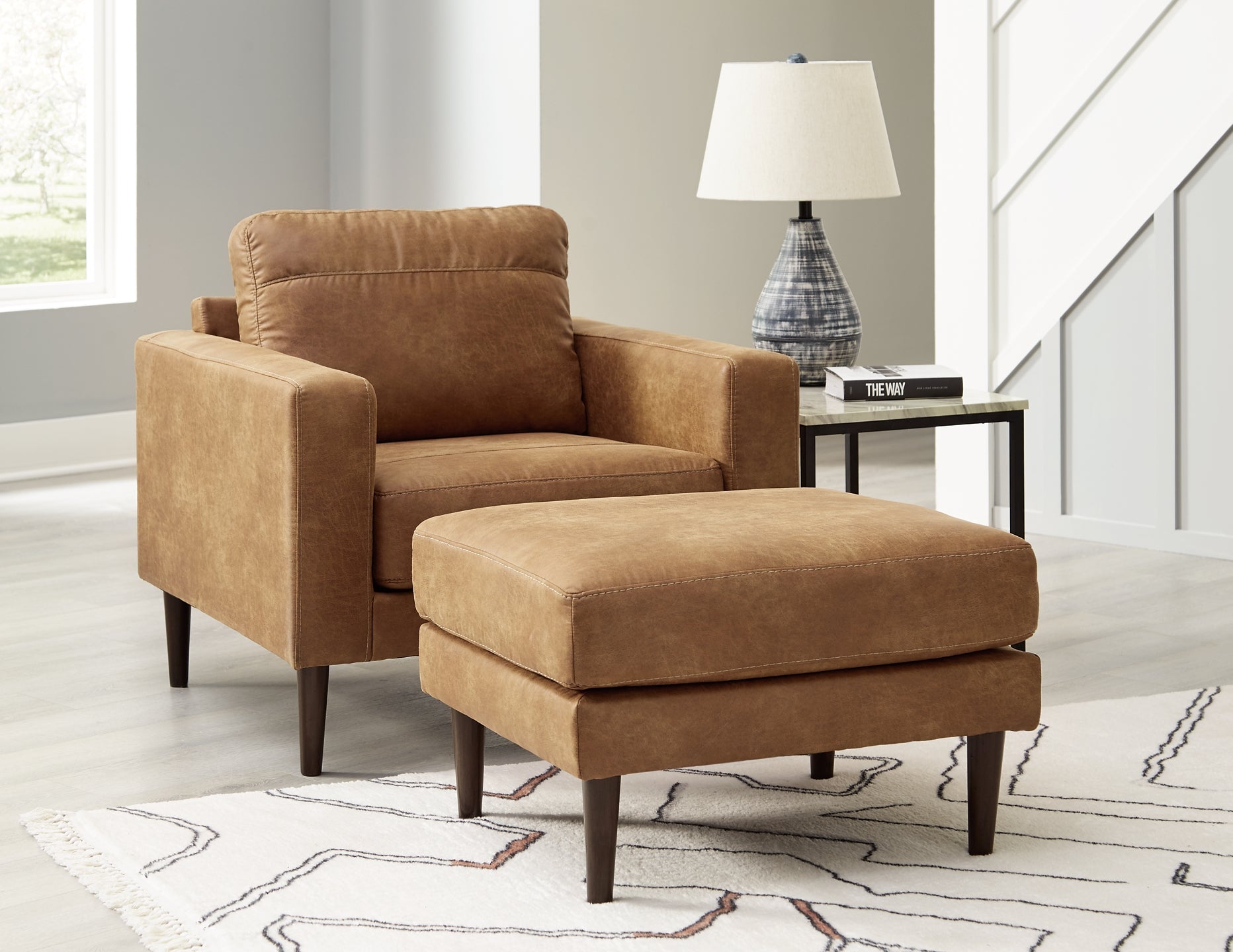 Telora Chair and Ottoman Milwaukee Furniture of Chicago - Furniture Store in Chicago Serving Humbolt Park, Roscoe Village, Avondale, & Homan Square
