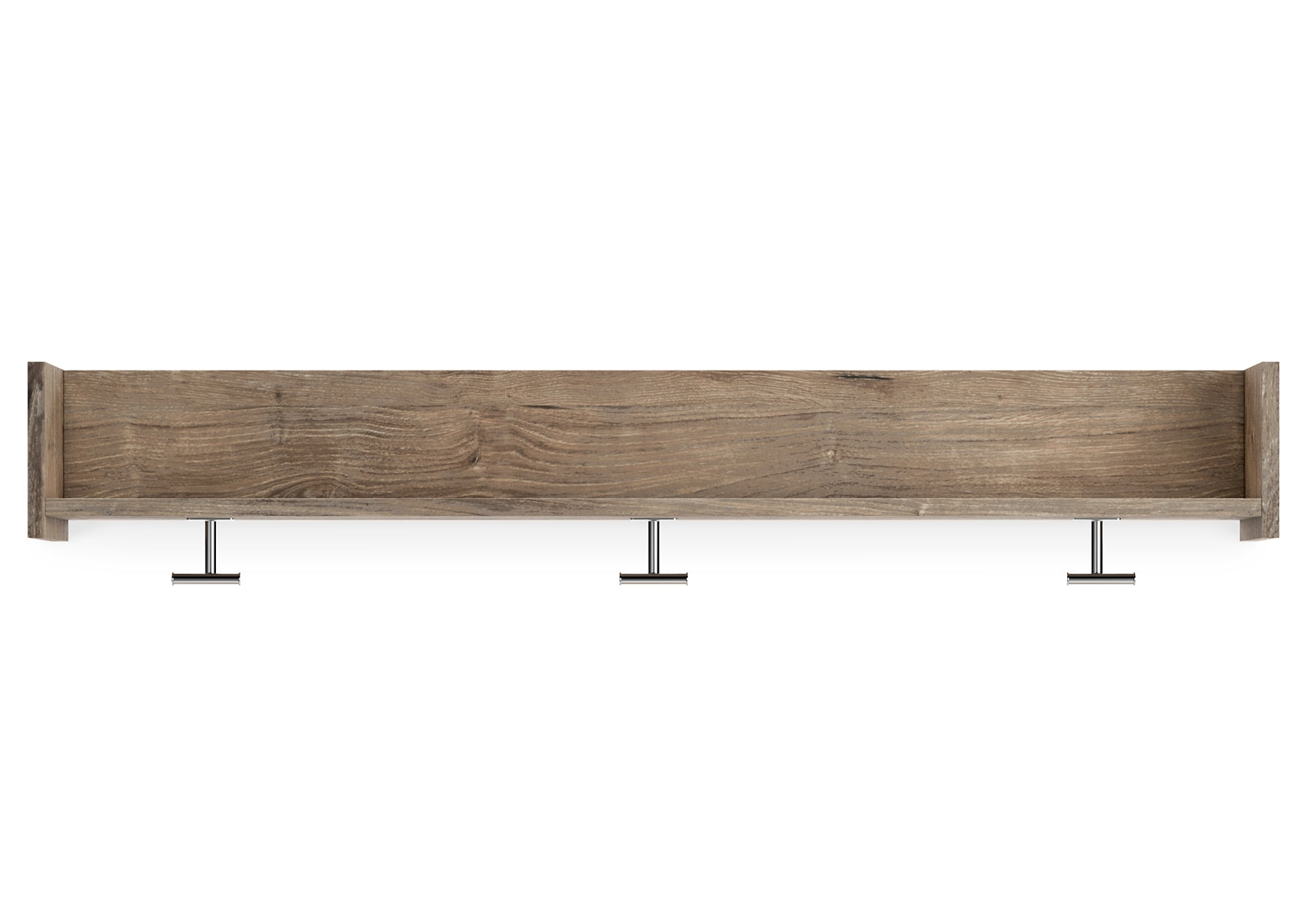 Oliah Wall Mounted Coat Rack w/Shelf Milwaukee Furniture of Chicago - Furniture Store in Chicago Serving Humbolt Park, Roscoe Village, Avondale, & Homan Square