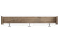 Oliah Wall Mounted Coat Rack w/Shelf Milwaukee Furniture of Chicago - Furniture Store in Chicago Serving Humbolt Park, Roscoe Village, Avondale, & Homan Square
