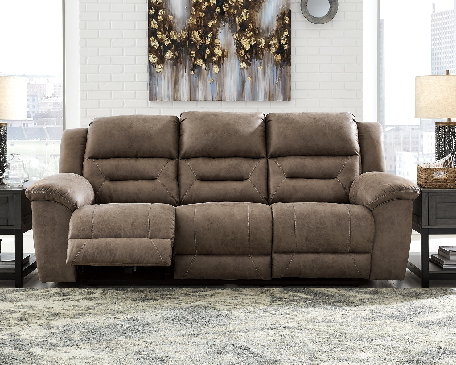 Stoneland Sofa, Loveseat and Recliner Milwaukee Furniture of Chicago - Furniture Store in Chicago Serving Humbolt Park, Roscoe Village, Avondale, & Homan Square
