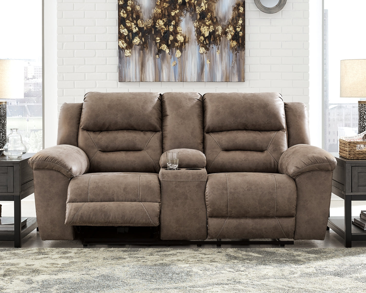 Stoneland Sofa, Loveseat and Recliner Milwaukee Furniture of Chicago - Furniture Store in Chicago Serving Humbolt Park, Roscoe Village, Avondale, & Homan Square