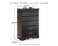 Huey Vineyard Full Sleigh Bed with Mirrored Dresser and Chest Milwaukee Furniture of Chicago - Furniture Store in Chicago Serving Humbolt Park, Roscoe Village, Avondale, & Homan Square