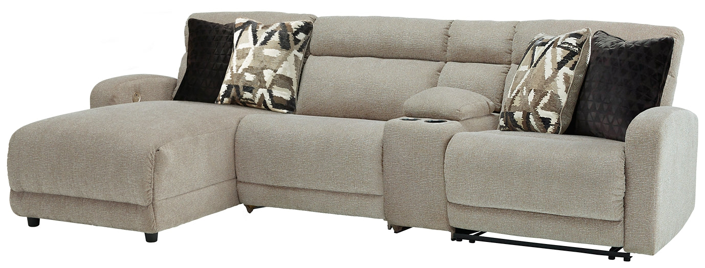 Colleyville 4-Piece Power Reclining Sectional with Chaise Milwaukee Furniture of Chicago - Furniture Store in Chicago Serving Humbolt Park, Roscoe Village, Avondale, & Homan Square