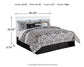 Bostwick Shoals King/California King Panel Headboard with Mirrored Dresser and Chest Milwaukee Furniture of Chicago - Furniture Store in Chicago Serving Humbolt Park, Roscoe Village, Avondale, & Homan Square