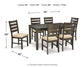 Rokane Dining Room Table Set (7/CN) Milwaukee Furniture of Chicago - Furniture Store in Chicago Serving Humbolt Park, Roscoe Village, Avondale, & Homan Square