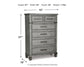 Russelyn Five Drawer Chest Milwaukee Furniture of Chicago - Furniture Store in Chicago Serving Humbolt Park, Roscoe Village, Avondale, & Homan Square