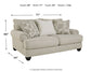 Asanti Loveseat Milwaukee Furniture of Chicago - Furniture Store in Chicago Serving Humbolt Park, Roscoe Village, Avondale, & Homan Square