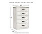 Shawburn Five Drawer Chest Milwaukee Furniture of Chicago - Furniture Store in Chicago Serving Humbolt Park, Roscoe Village, Avondale, & Homan Square
