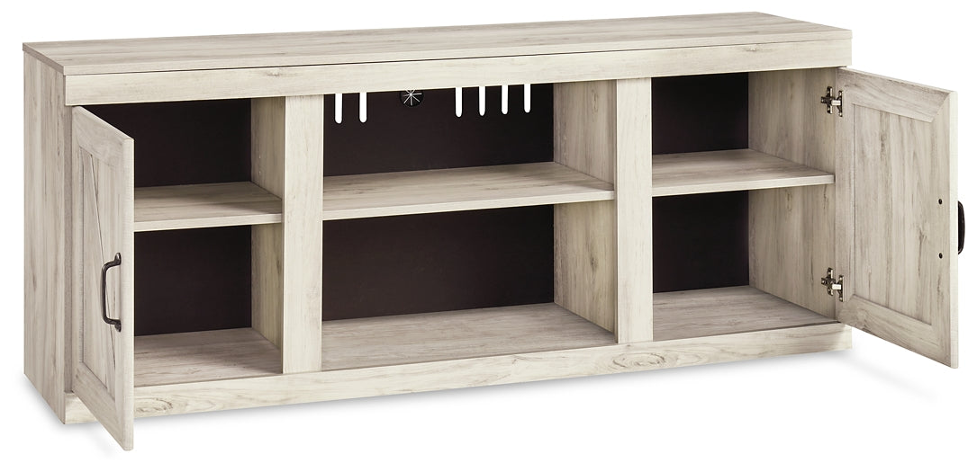 Bellaby LG TV Stand w/Fireplace Option Milwaukee Furniture of Chicago - Furniture Store in Chicago Serving Humbolt Park, Roscoe Village, Avondale, & Homan Square