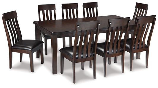 Haddigan Dining Table and 8 Chairs Milwaukee Furniture of Chicago - Furniture Store in Chicago Serving Humbolt Park, Roscoe Village, Avondale, & Homan Square