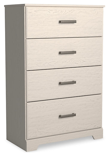 Stelsie Four Drawer Chest Milwaukee Furniture of Chicago - Furniture Store in Chicago Serving Humbolt Park, Roscoe Village, Avondale, & Homan Square